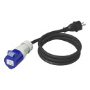 CEE-Adapterleitung Adapterkabel 150cm 3x2,5mm² von...